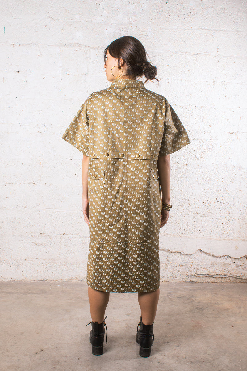 ‘SAHU’ The Spiritual Crop Button Top